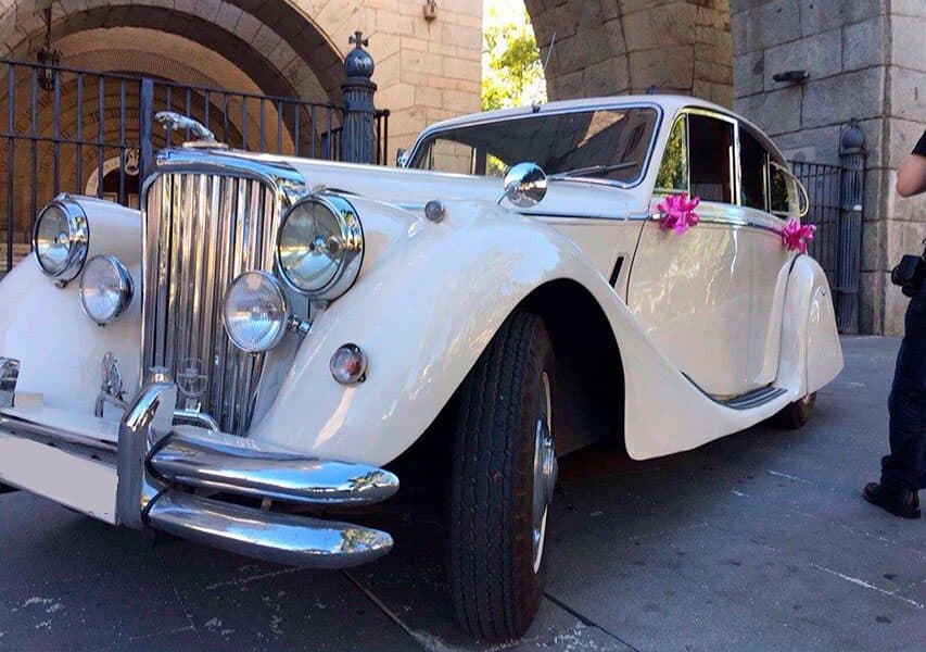 Jaguar MK IV Blanco